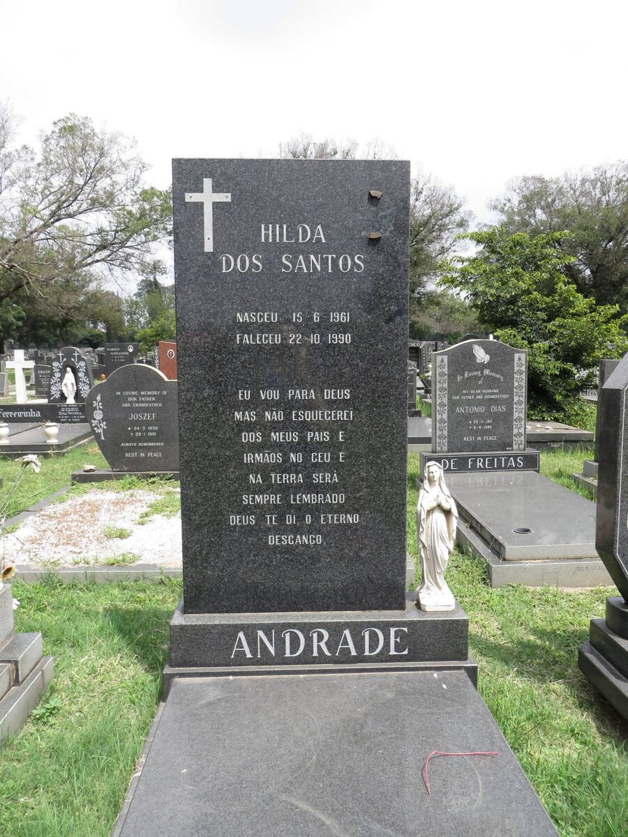 ANDRADE Hilda Dos Santos 1961-1990
