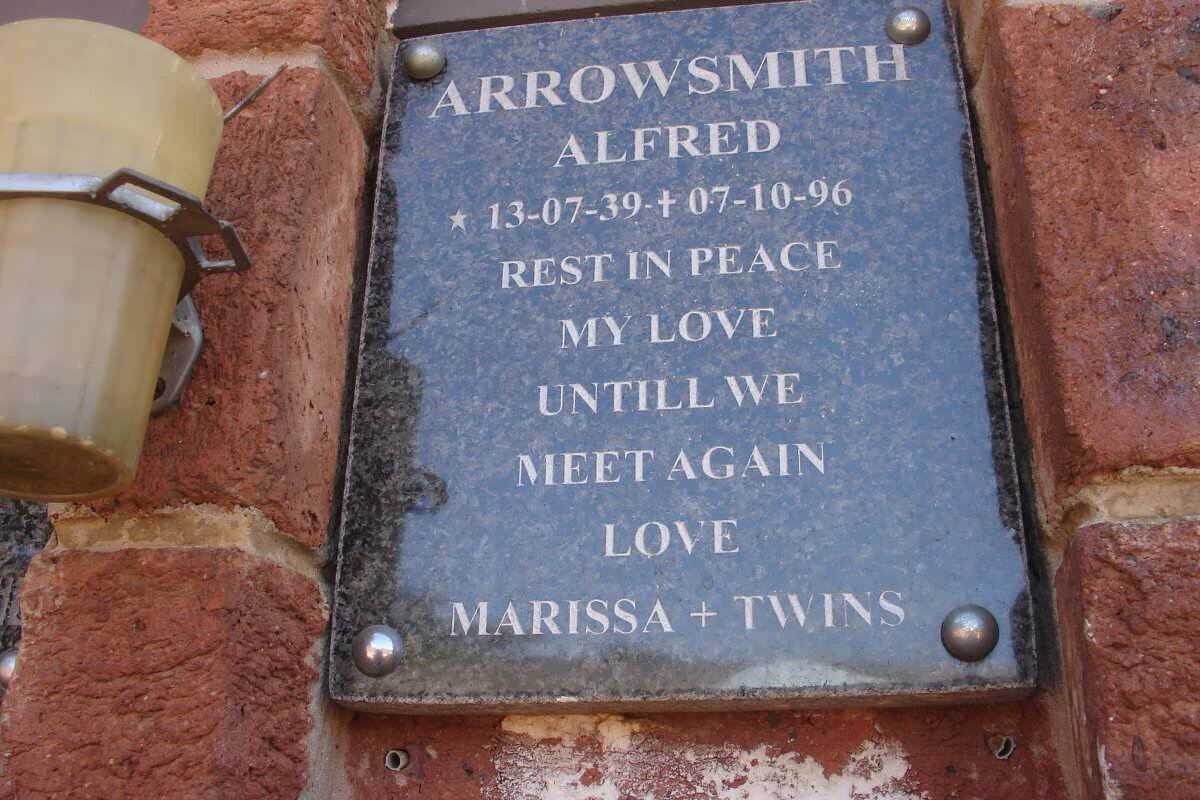 ARROWSMITH Alfred 1939-1996