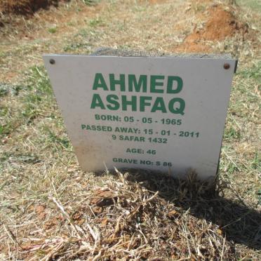 ASHFAQ Ahmed 1965-2011