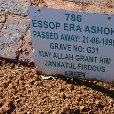 ASHOK Essop Era -1999