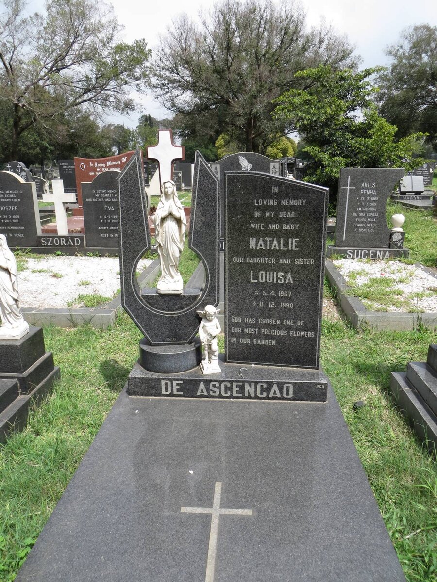 ASCENCAO Natalie, de -1990 :: ASCENCAO Louisa, da 1967-1990