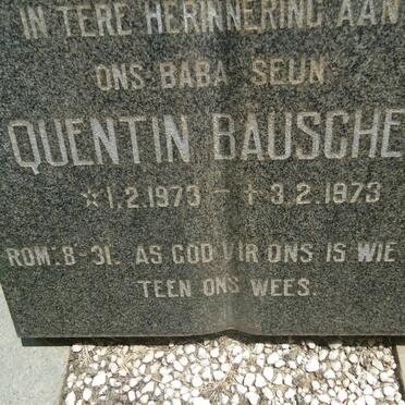 BAUSCHER Quentin 1973-1973