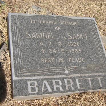 BARRETT Samuel 1920-1988