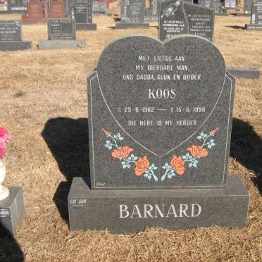 BARNARD Koos 1962-1998