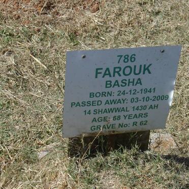 BASHA Farouk 1941-2009
