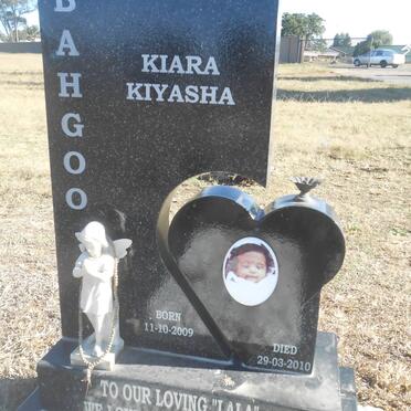 BAHGOO Kiara Kiyasha 2009-2010