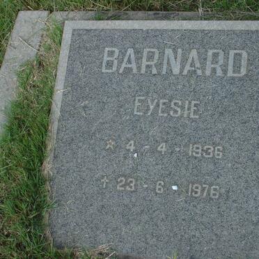 BARNARD Eyesie 1936-1976