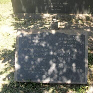 BARNARD Jan Hendrik 1894-1948 &amp; Maria Cathrina Johanna KLEINHANS 1894-1960