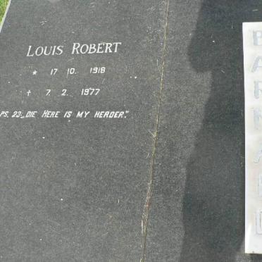 BARNARD Louis Robert 1918-1977