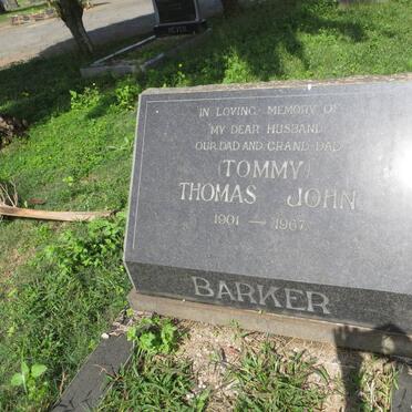BARKER Thomas John 1901-1967