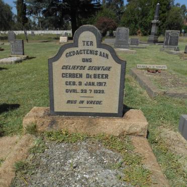 BEER Gerben, de 1917-1929