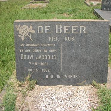 BEER Douw Jacobus, de 1921-1967
