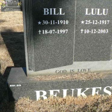 BEUKES Bill 1910-1997 &amp; Lulu 1917-2003