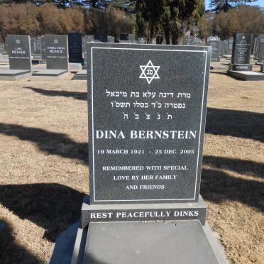 BERNSTEIN Dina 1921-2005