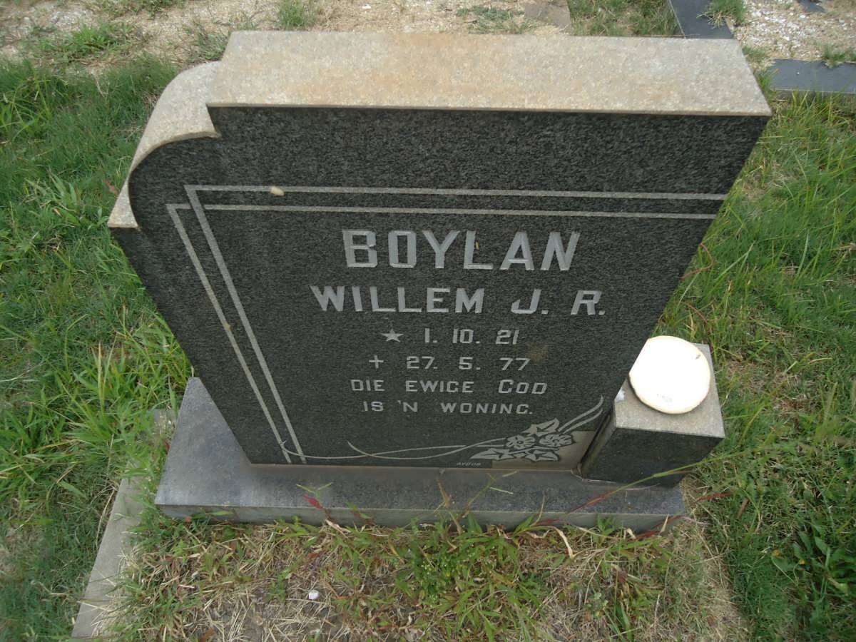BOYLAN Willem J.R. 1921-1977
