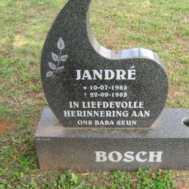 BOSCH Jandré 1985-1985