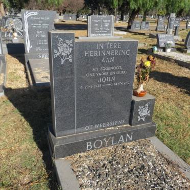 BOYLAN John 1928-1989