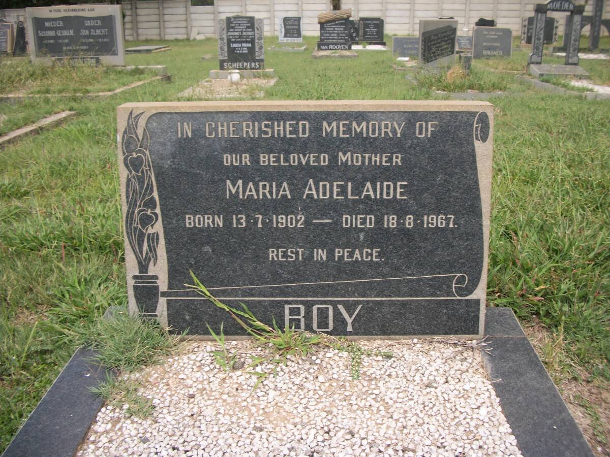 BOY Maria Adelaide 1902-1967