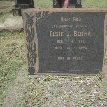BOTHA Elsie J. 1888-1944