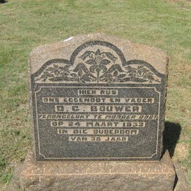 BOUWER D.G. -1932