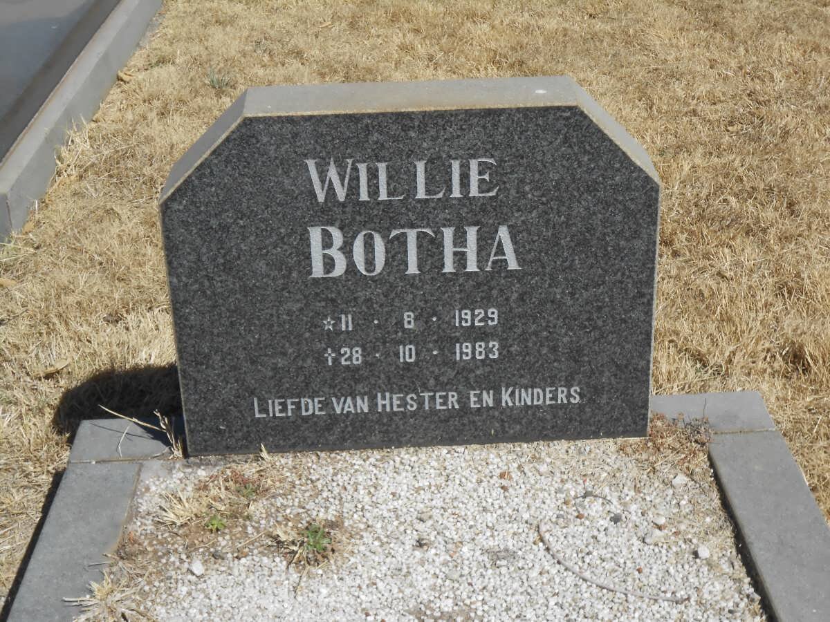 BOTHA Willie 1929-1983