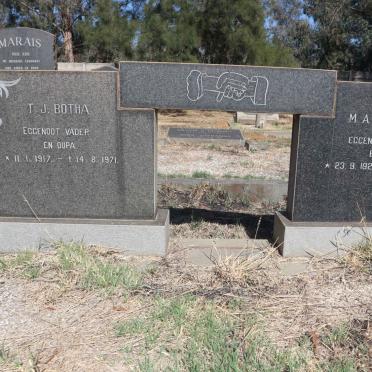 BOTHA T.J. 1917-1971 &amp; M.A.C.M. 1921-1974