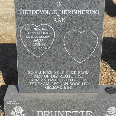 BRUNETTE Jaco 1981-1996