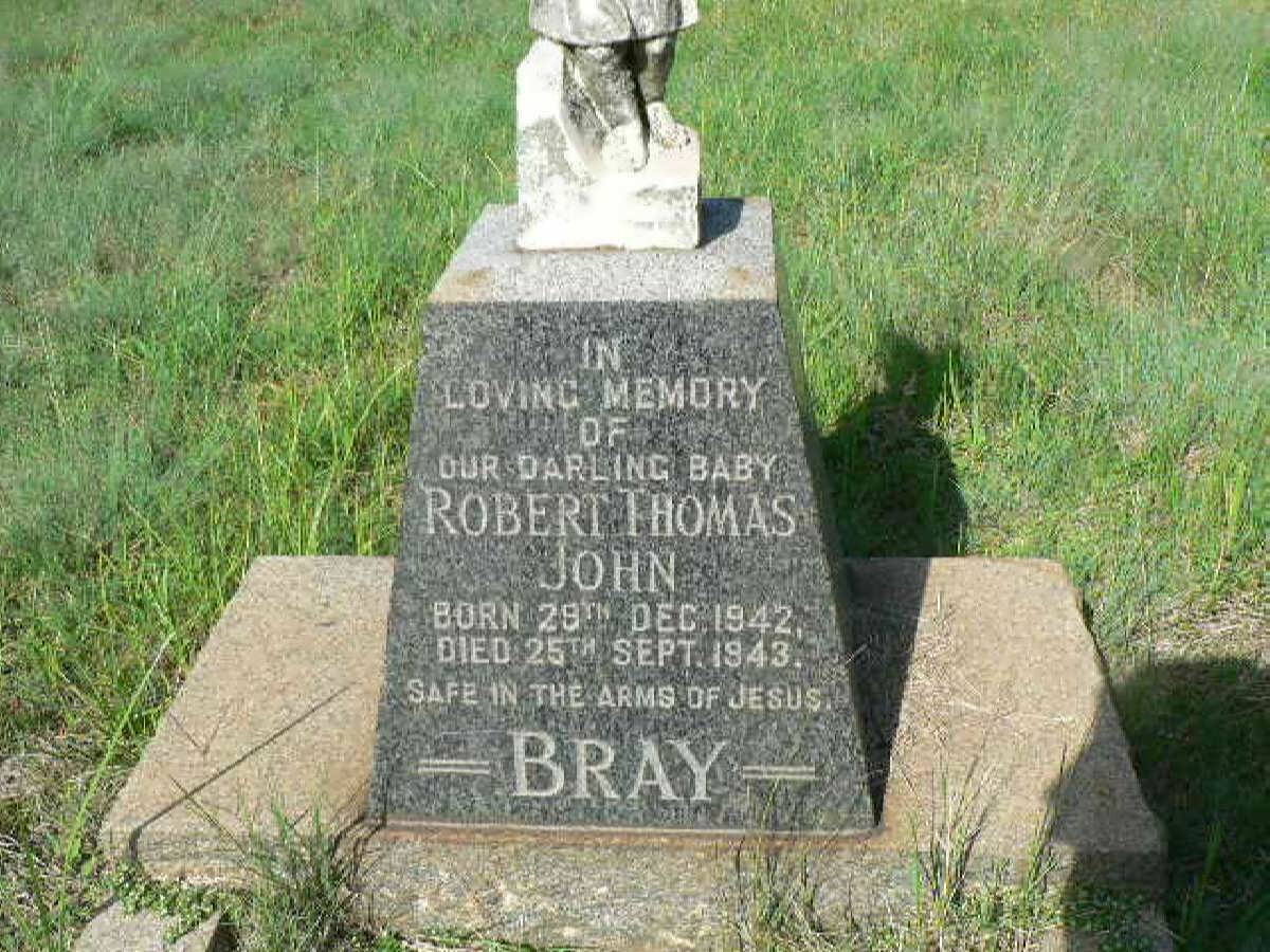 BRAY Robert Thomas John 1942-1943