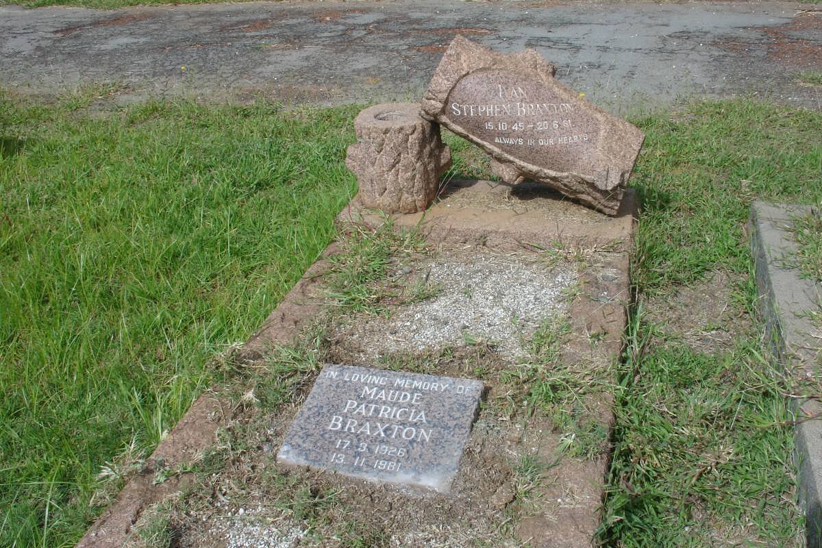 BRAXTON Maude Patricia 1926-1981 :: BRAXTON Ivan Stephen 1945-1961