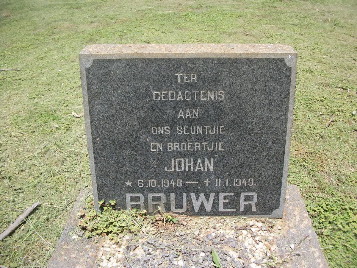 BRUWER Johan 1948-1949