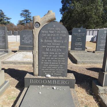 BROOMBERG Marilyn -1960