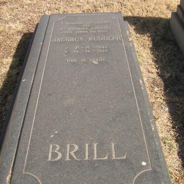 BRILL Jacobus Rudolph 1936-1998