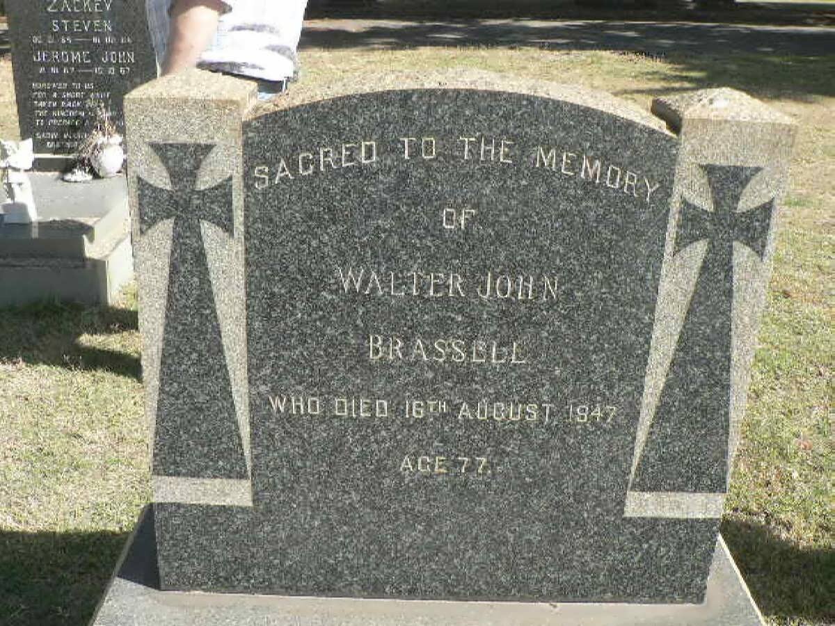 BRASSELL Walter John -1947