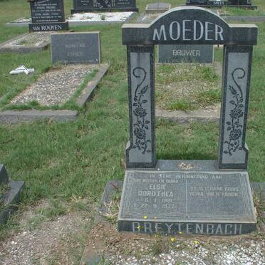 BREYTENBACH Elsie Dorothea 1921-1977