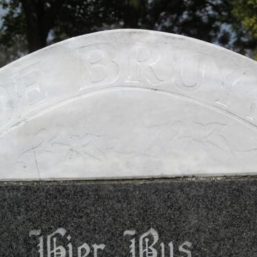 BRUYN Jacques, de 1972-1982 _1