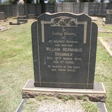 BRUMMER William Hermanus -1942