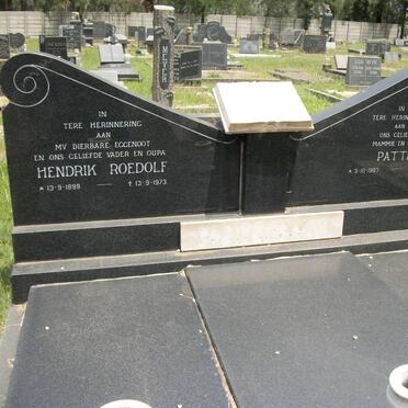 BREITENBACH Hendrik Roedolf 1899-1973 &amp; Pattie 1907-1992