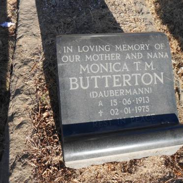 BUTTERTON Monica T.M. nee DAUBERMANN 1913-1975