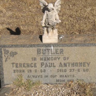 BUTLER Terence Paul Anthoney 1960-1960