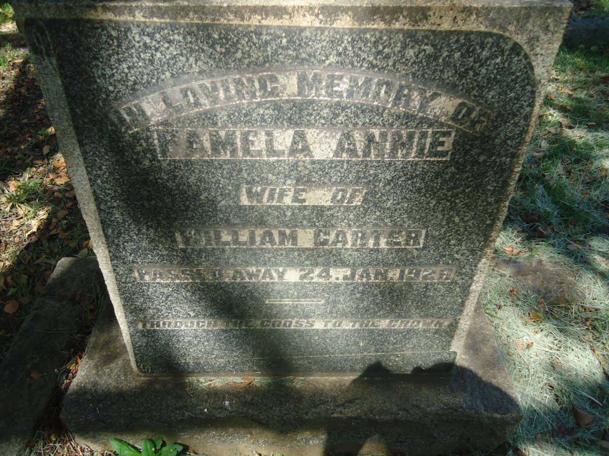 CARTER Pamela Annie -1926