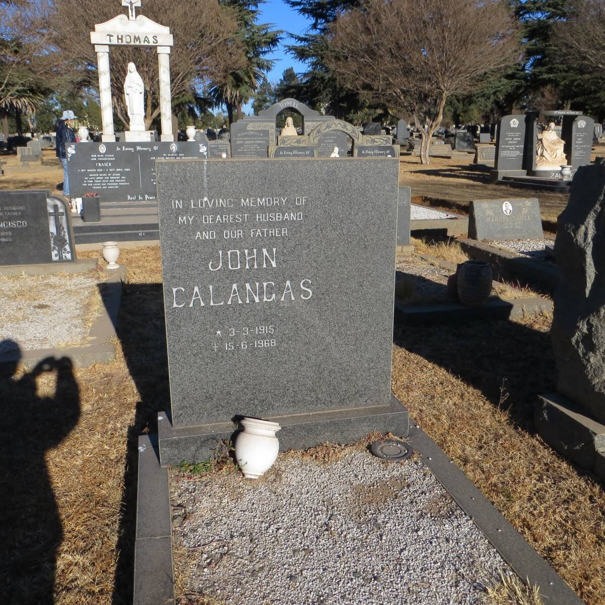 CALANGAS John 1915-1968