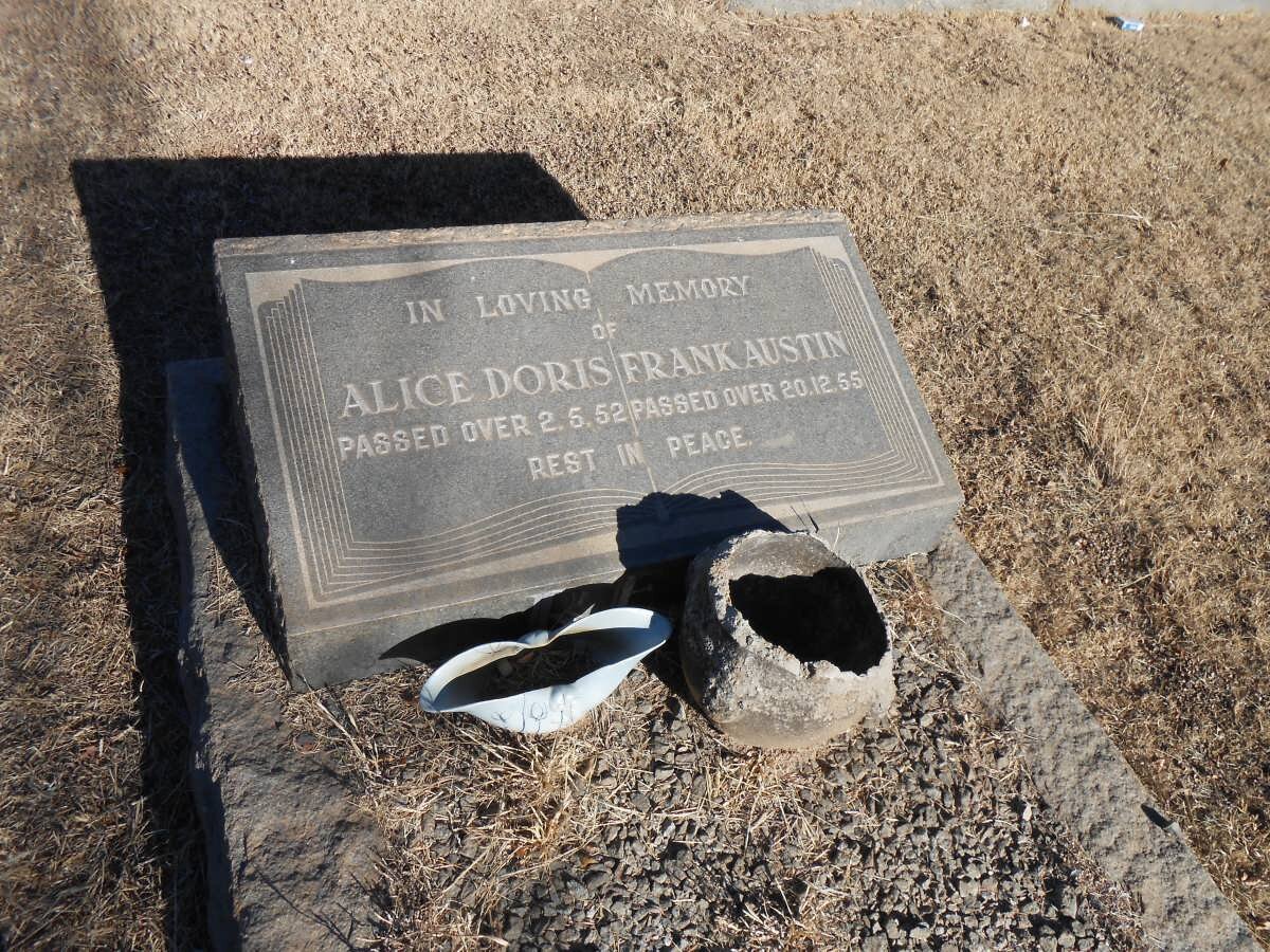 CAMBOURNE Frank Austin -1955 &amp; Alice Doris -1952