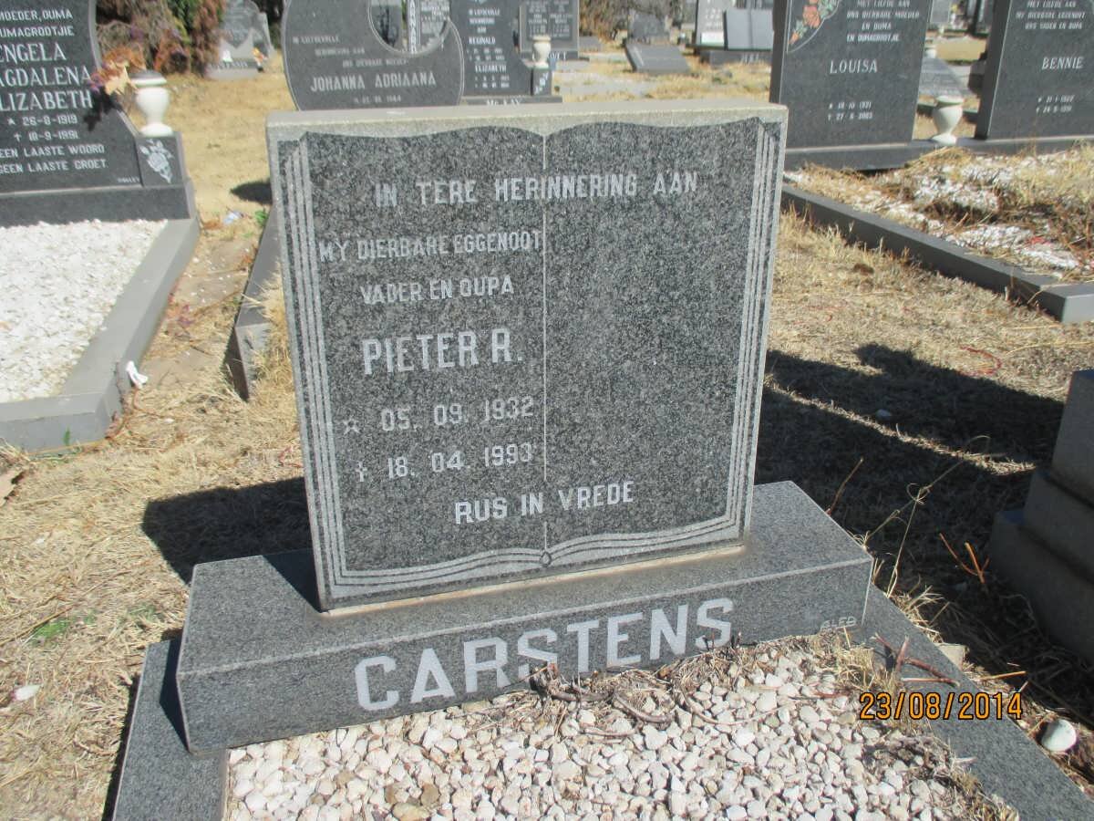 CARSTENS Pieter R. 1932-1993