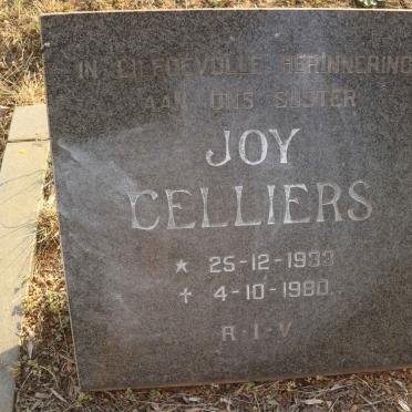CELLIERS Joy 1933-1980