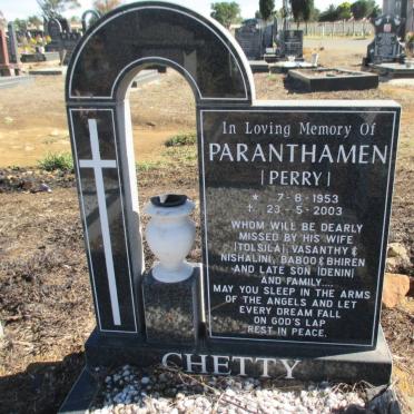 CHETTY Paranthamen 1953-2003