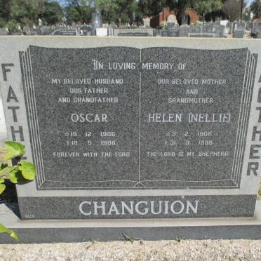 CHANGUION Oscar 1906-1996 &amp; Helen 1908-1998