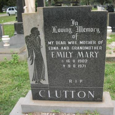 CLUTTON Emily Mary 1902-1971