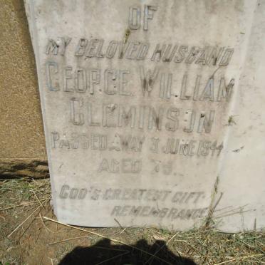 CLEMINSON George William -1944