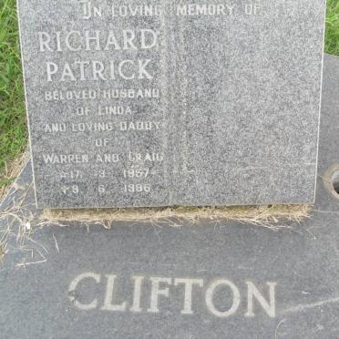 CLIFTON Richard Patrick 1957-1986