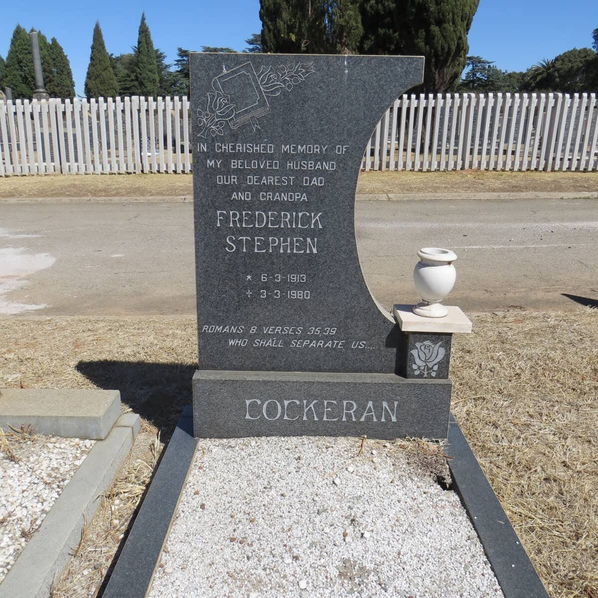 COCKERAN Frederick Stephen 1913-1980
